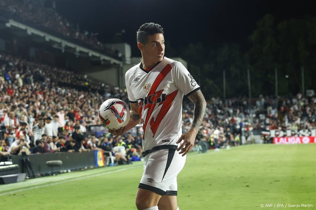 Colombiaan James Rodríguez vertrekt alweer bij Rayo Vallecano