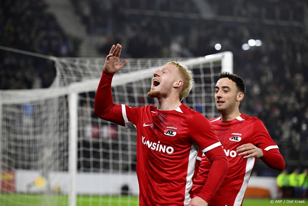 AZ schakelt Ajax uit in achtste finale van KNVB-beker