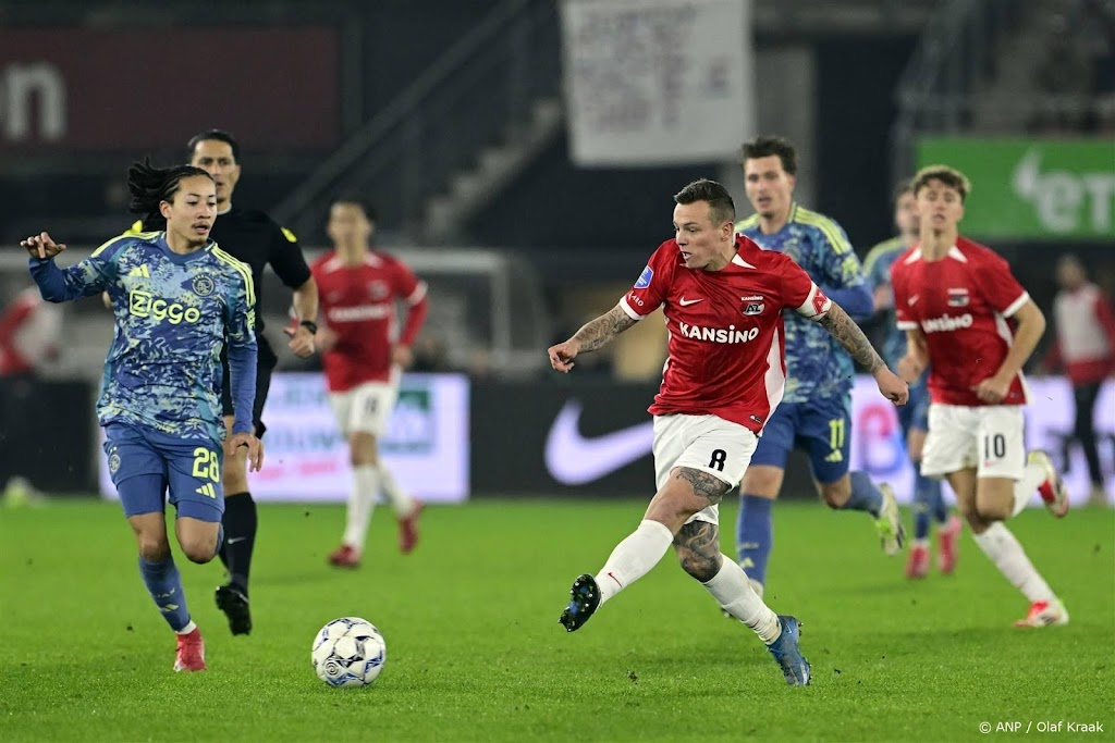 Fitte Clasie leidt AZ naar bekerzege op Ajax