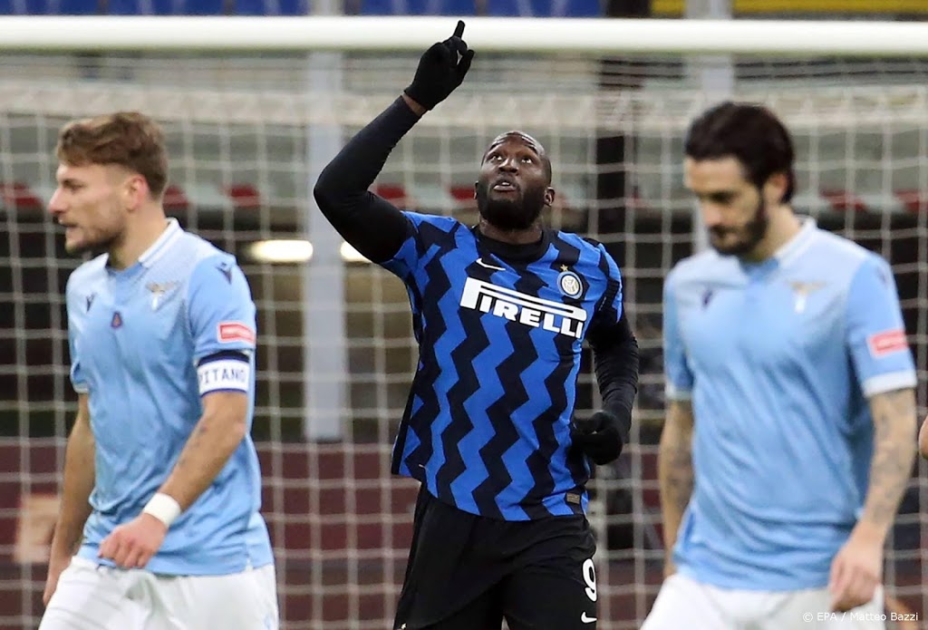 Lukaku schiet Inter naar koppositie van Serie A