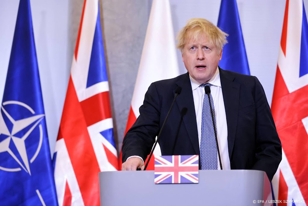 Britse premier Johnson wil nieuwe gesprekken voeren over Oekraïne