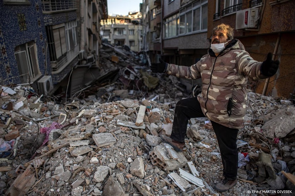 Dodental aardbevingen Turkije en Syrië nu boven de 40.000