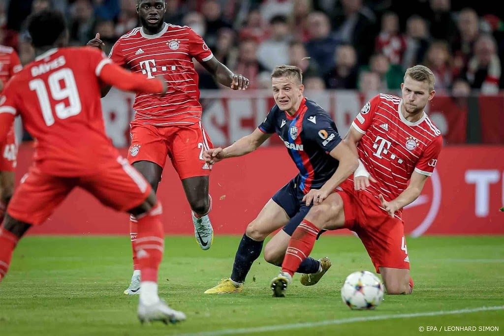 Bayern München met De Ligt tegen Paris Saint-Germain