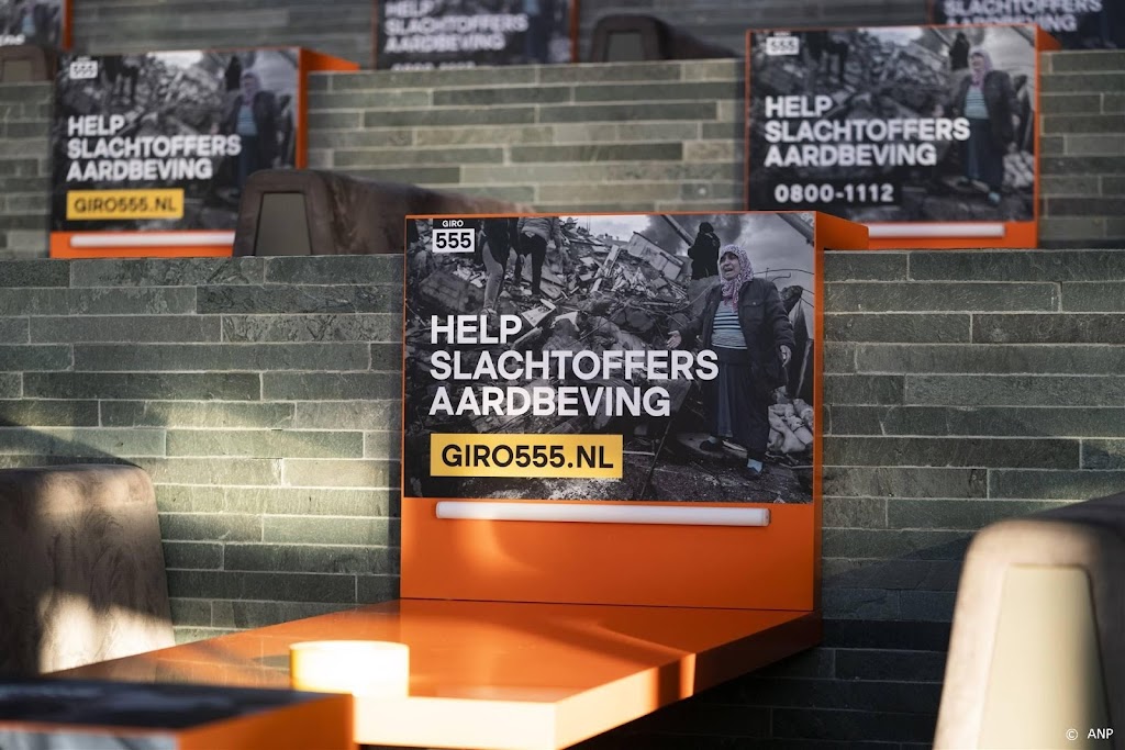 'Stop' op aantal BN'ers voor actiedag Giro555 door grote animo
