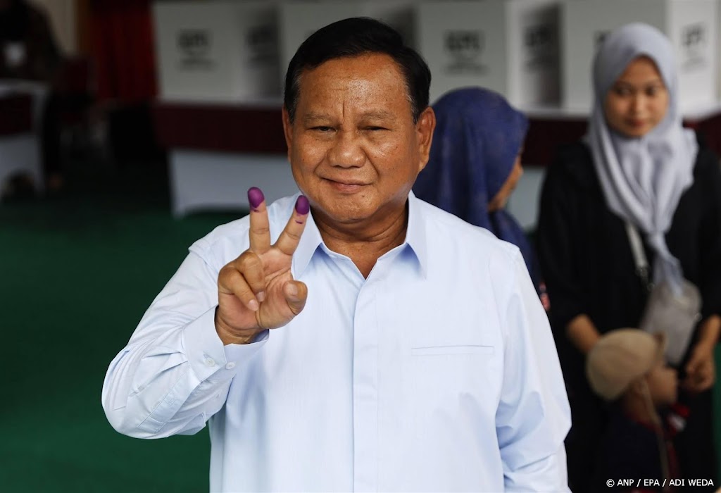 Indonesische defensieminister aan kop bij presidentsverkiezingen