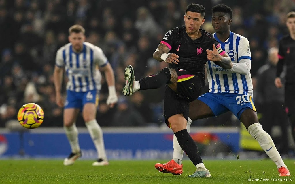 Chelsea hard onderuit (3-0) bij Brighton & Hove Albion