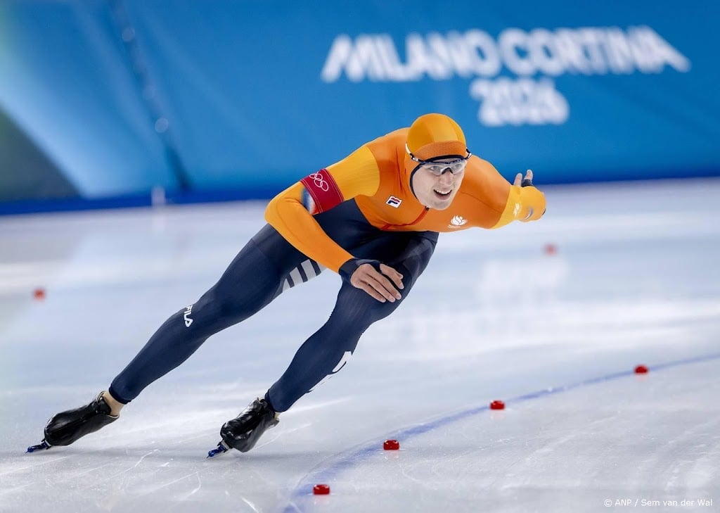 De Boo pakt op 500 meter zijn tweede zilver op Spelen Milaan