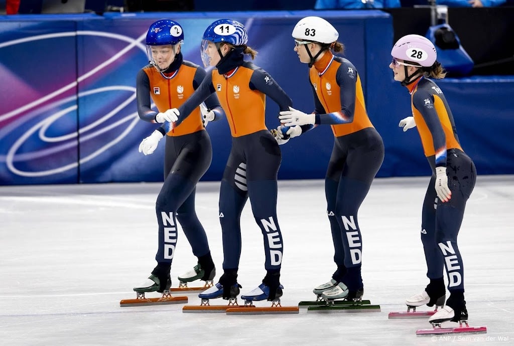 Shorttracksters bij Spelen opnieuw naar finale aflossing