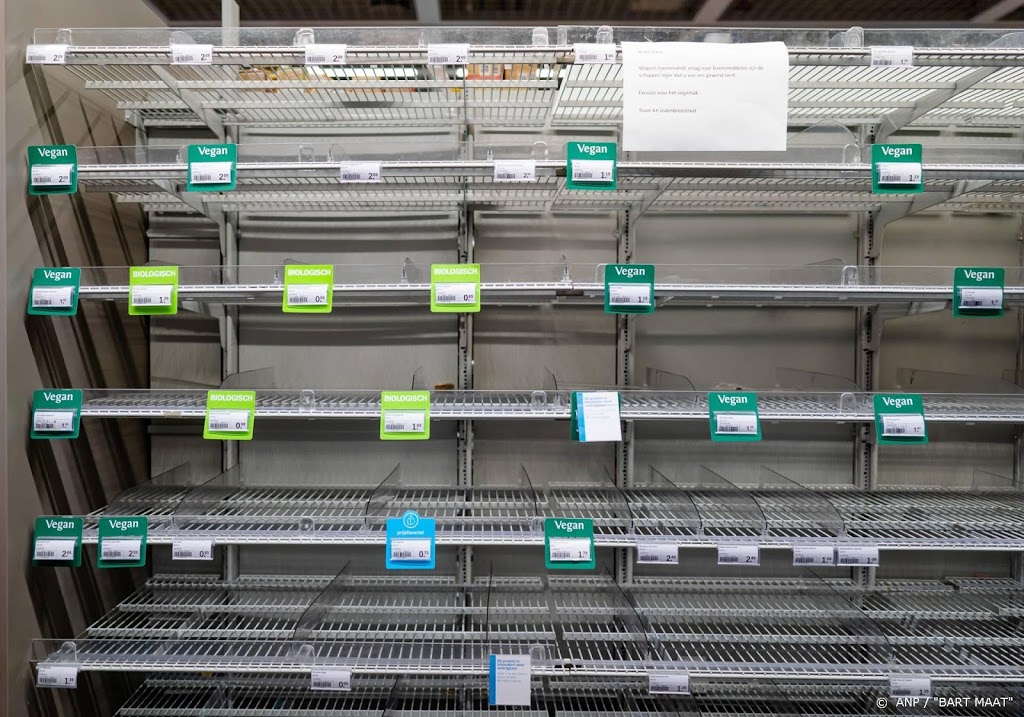 Distributie levensmiddelen draait op maximale capaciteit