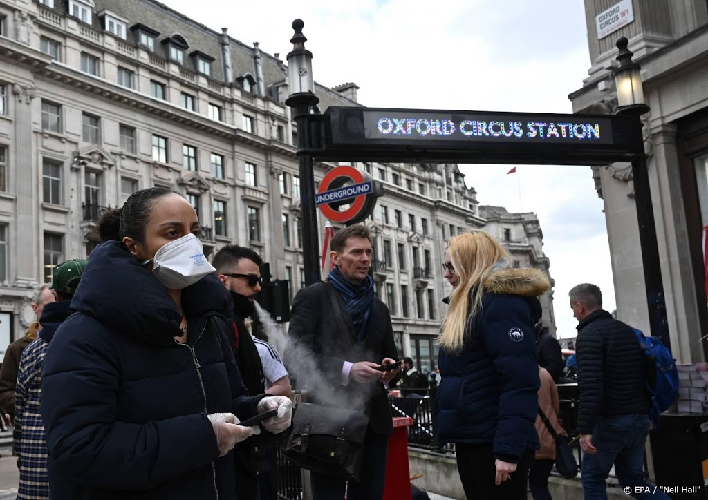 Aantal Britse coronadoden bijna verdubbeld