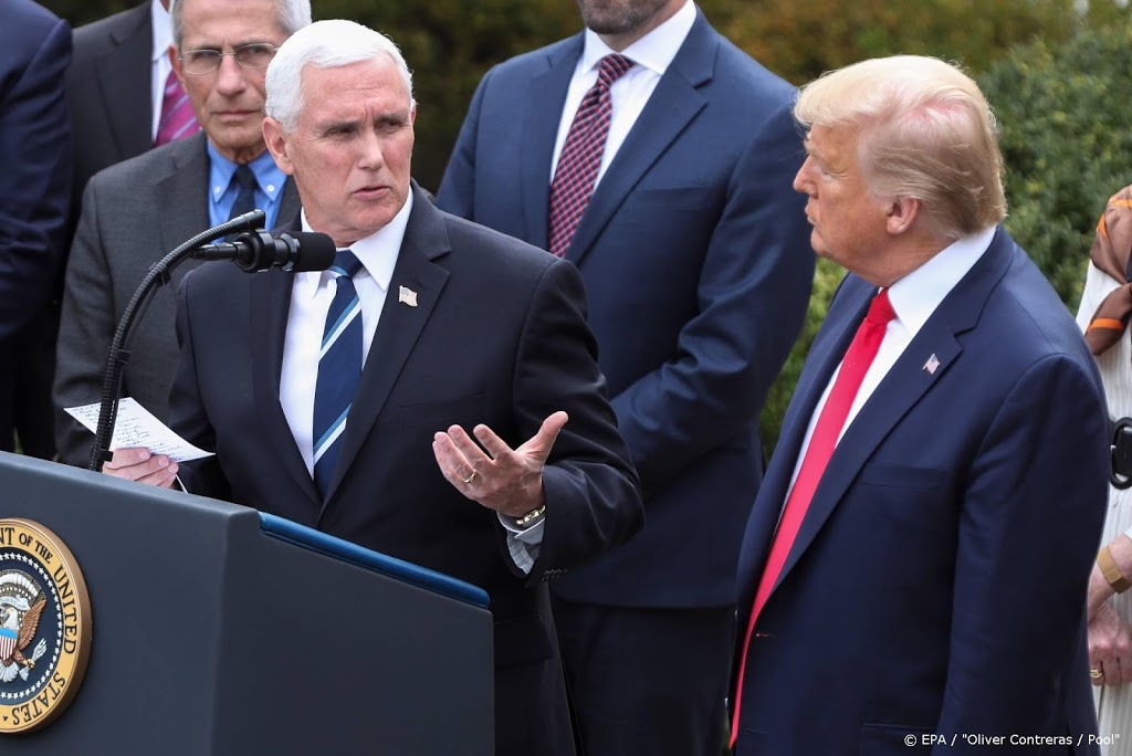 Witte Huis neemt temperatuur op van mensen rond Trump en Pence