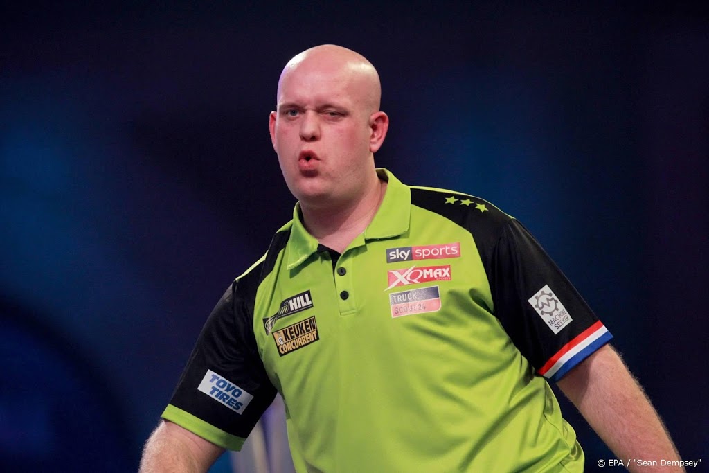 Darter Van Gerwen hard onderuit in Barnsley