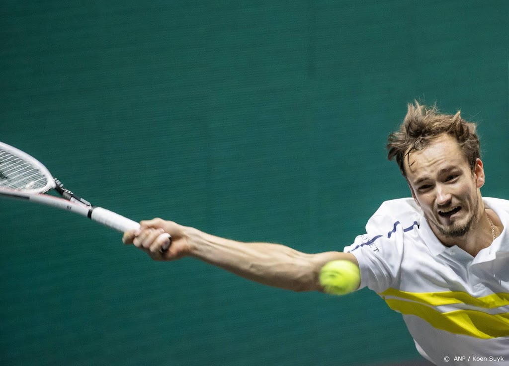 Medvedev na toernooizege Marseille op plaats 2 van ATP-ranking