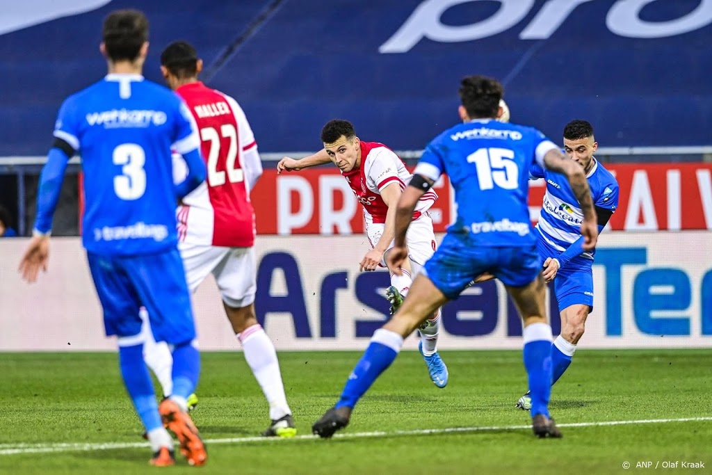 Ajax komt steeds dichter bij 35e landstitel