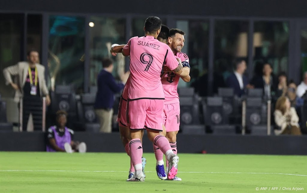 Messi en Suárez helpen Inter Miami naar laatste 8 Champions Cup