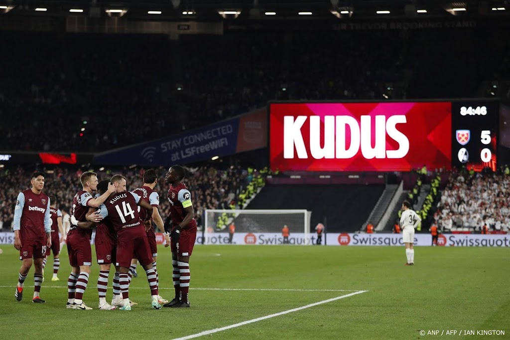 Kudus met West Ham United naar laatste acht Europa League