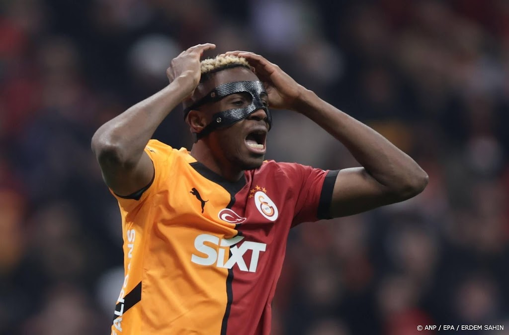 Nigeriaanse spits Osimhen met hattrick aan basis zege Galatasaray
