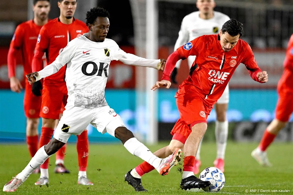 Geen winnaar bij wedstrijd tussen Almere City en NAC