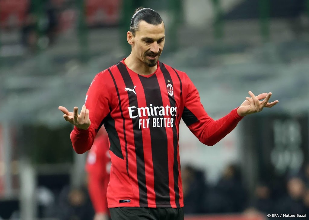 AC Milan-spits Ibrahimovic weer geblesseerd; minstens week eruit