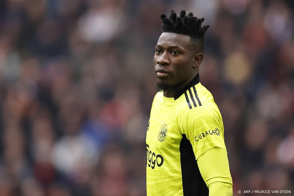 Doelman Onana lijkt basisplaats bij Ajax kwijt