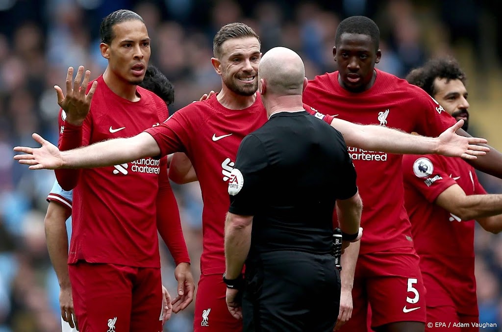 Forse boete Liverpool vanwege gedrag spelers in duel met ManCity