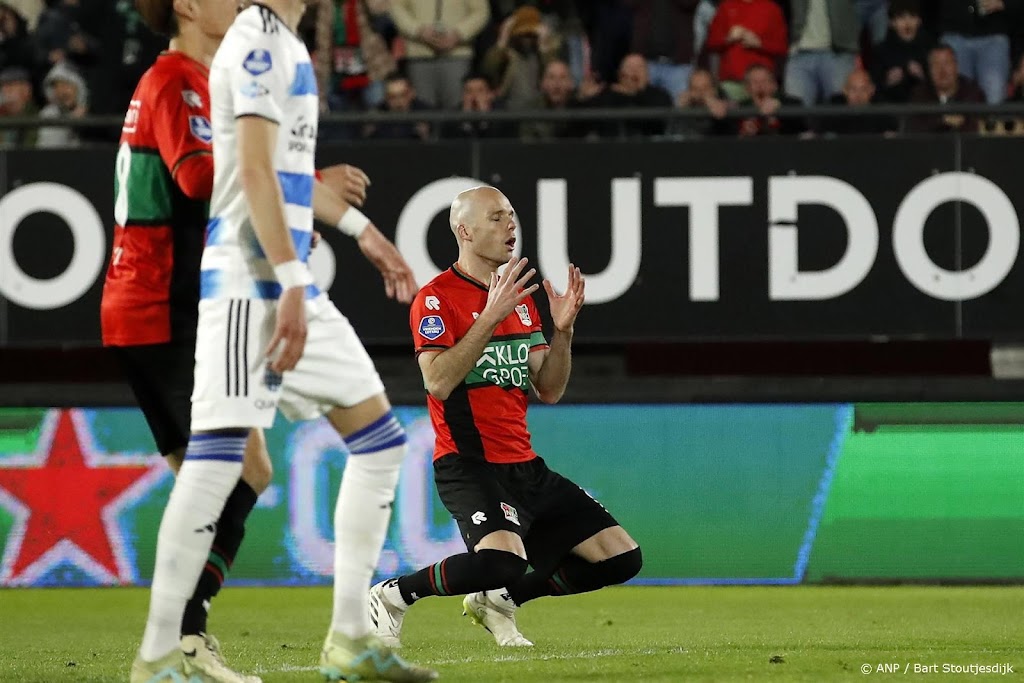 NEC weet week voor bekerfinale thuis niet te winnen van PEC