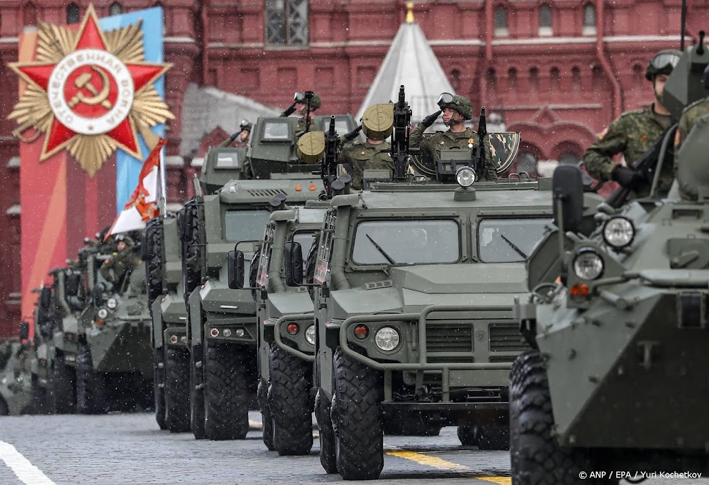 Militairen uit oorlog Oekraïne op overwinningsparade in Moskou