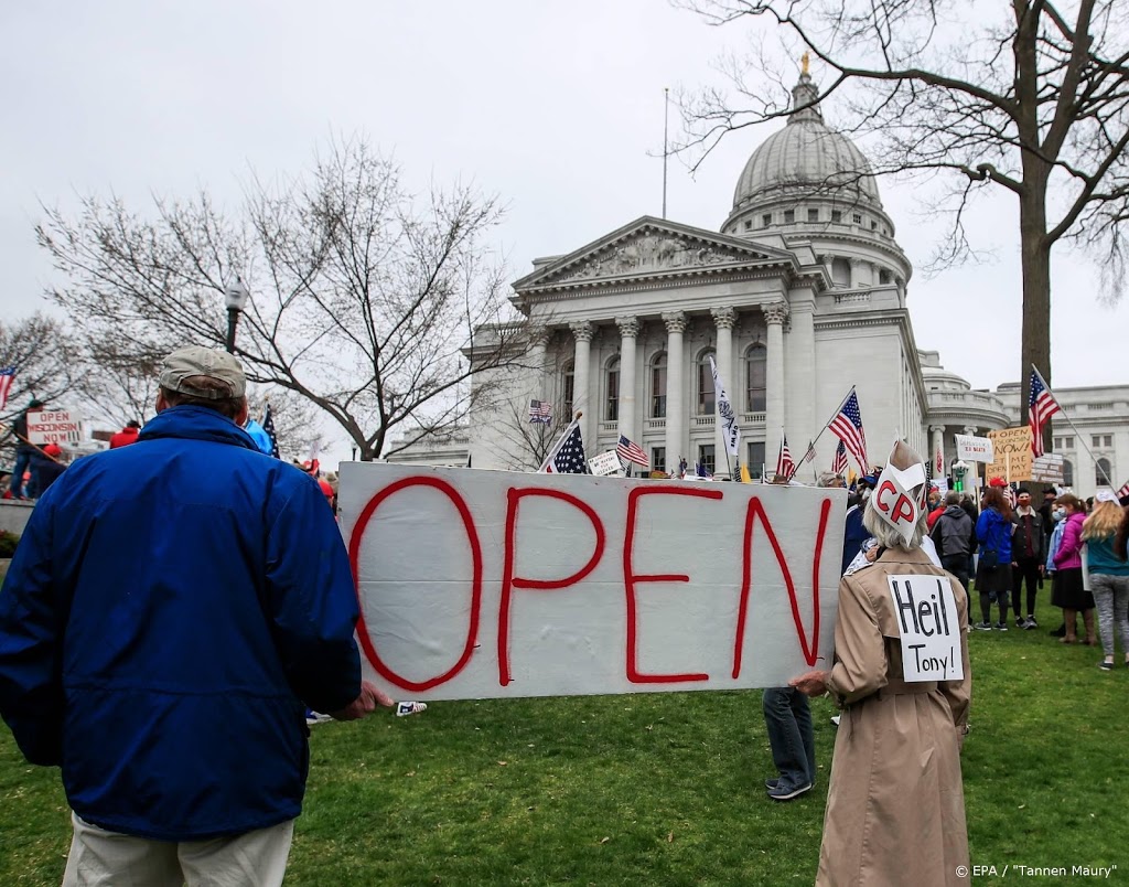 Hooggerechtshof Wisconsin haalt streep door lockdownmaatregelen