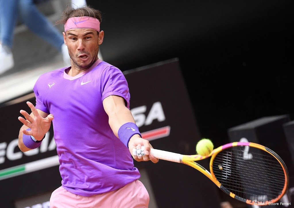 Tennisser Nadal neemt in Rome revanche op Zverev