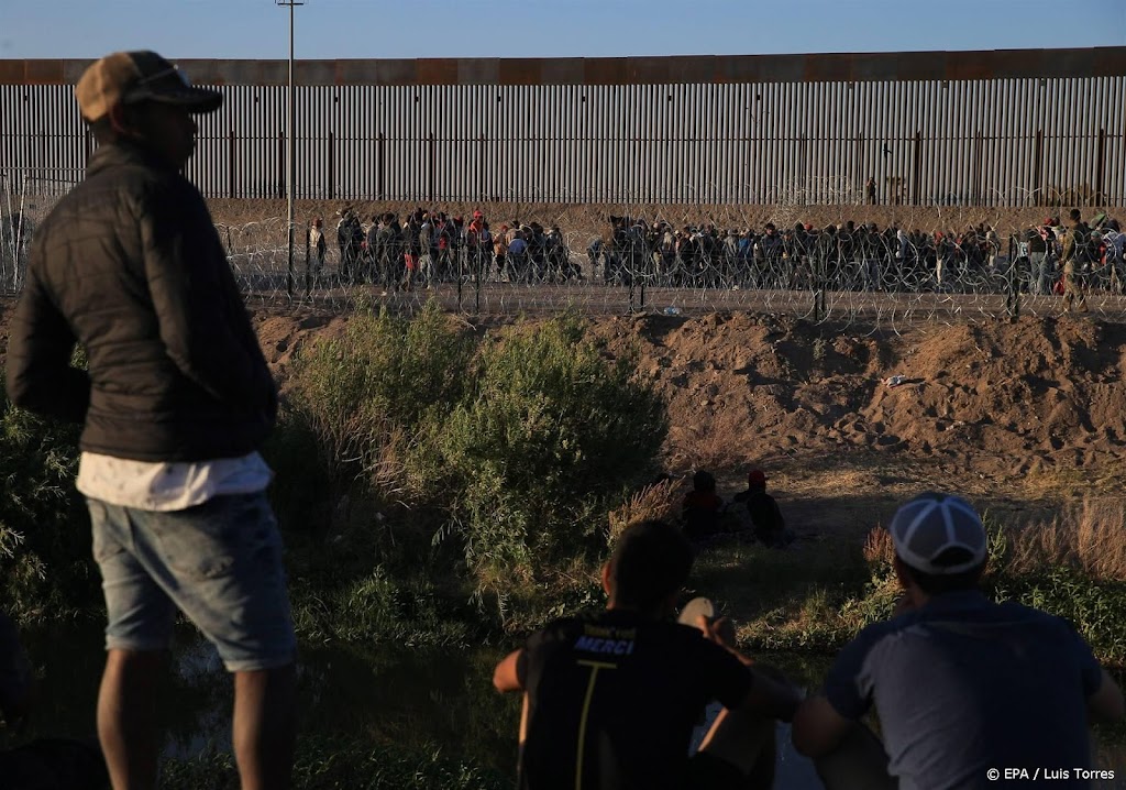 Juist minder migranten aan grens VS na vervallen coronamaatregel