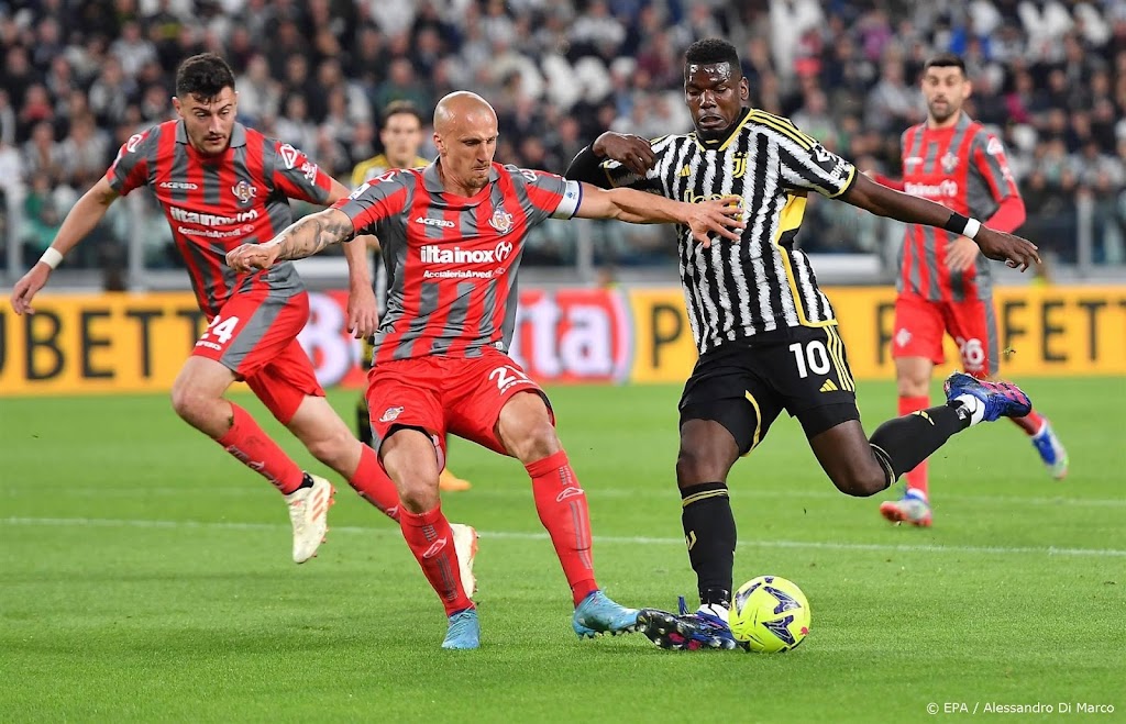 Pogba bij rentree Juventus gelijk alweer geblesseerd 