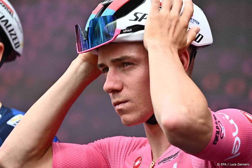 Evenepoel niet verder in Giro door positieve coronatest