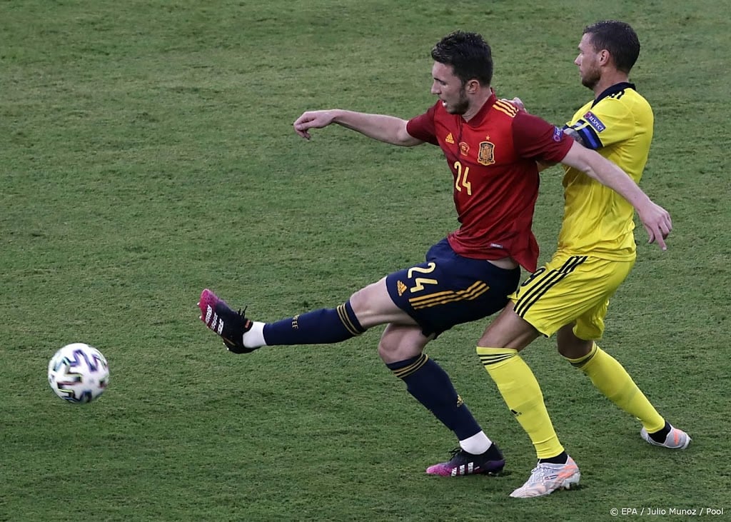 Voetballers Zweden houden Spanje van het scoren in Sevilla 
