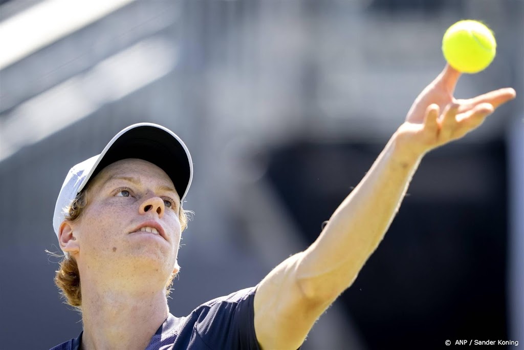 Titelkandidaat Sinner door in Rosmalen, Rojer verrassend eruit