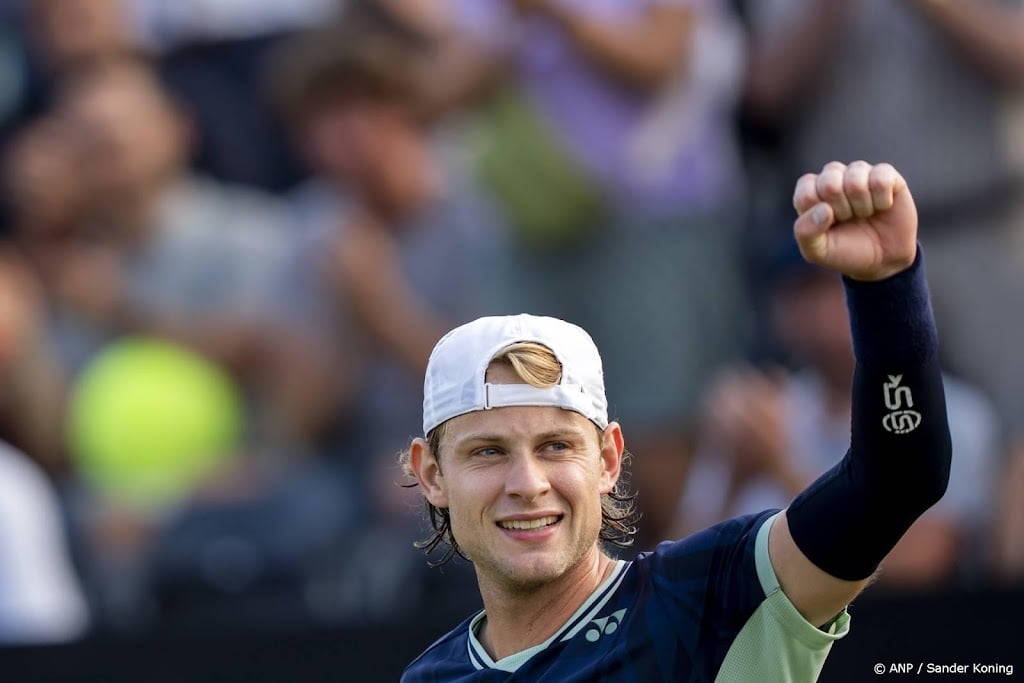 Tennissers Bergs en Diallo in finale van toernooi in Rosmalen 