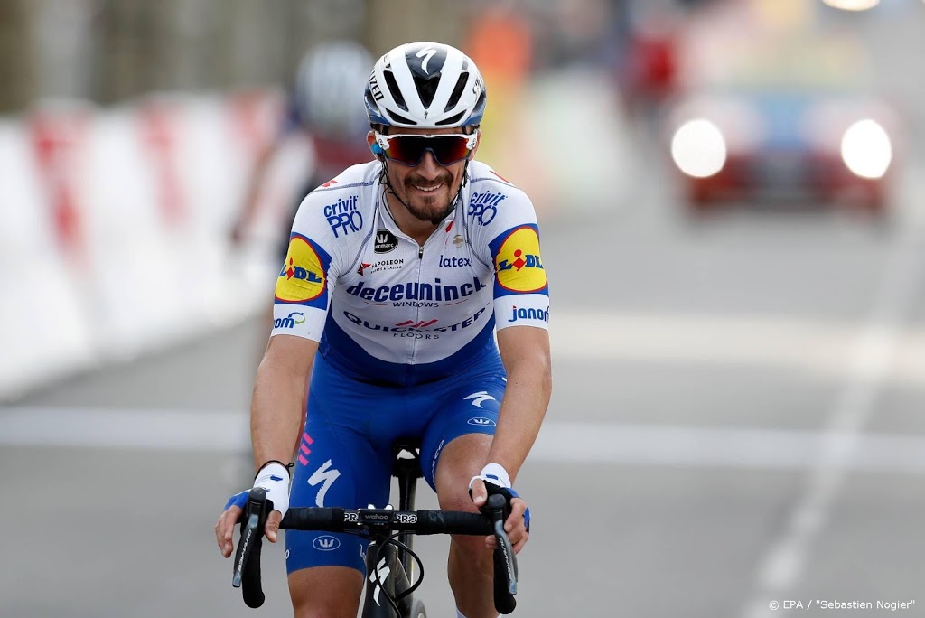 Alaphilippe hervat seizoen in Strade Bianche