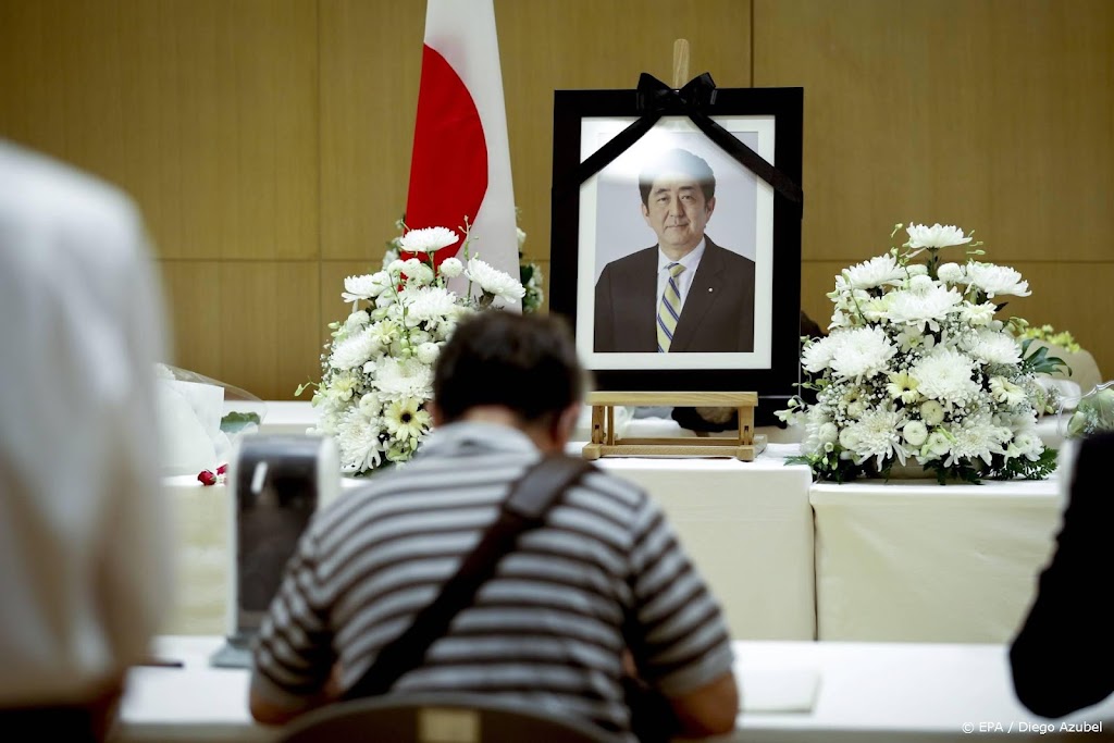 Japanse regering treft voorbereidingen voor staatsbegrafenis Abe