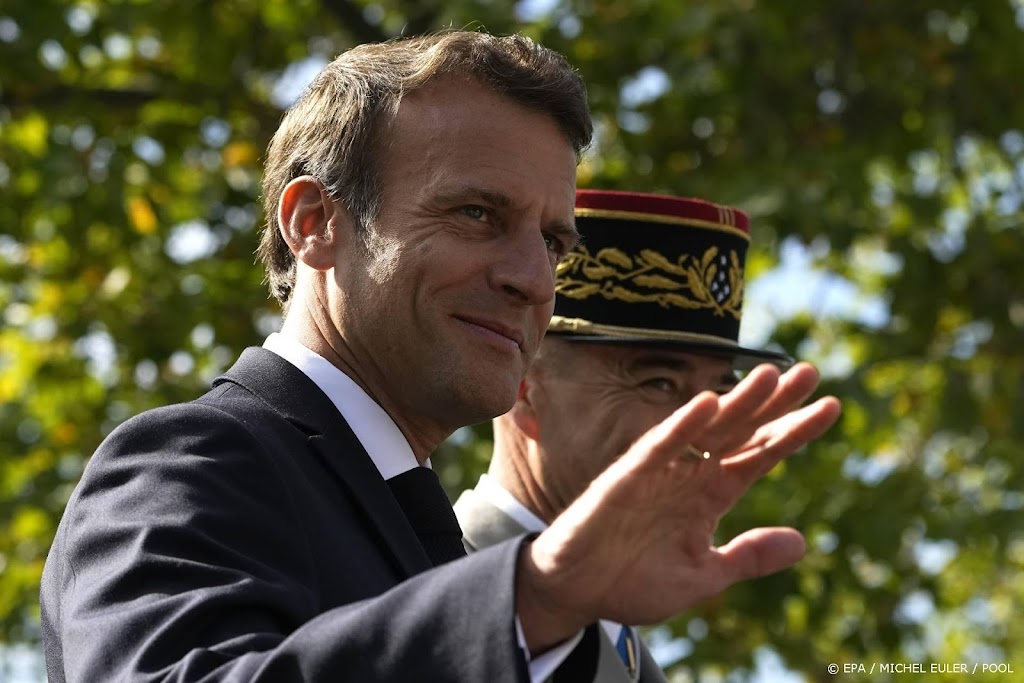 President Macron waarschuwt voor dichte gaskraan