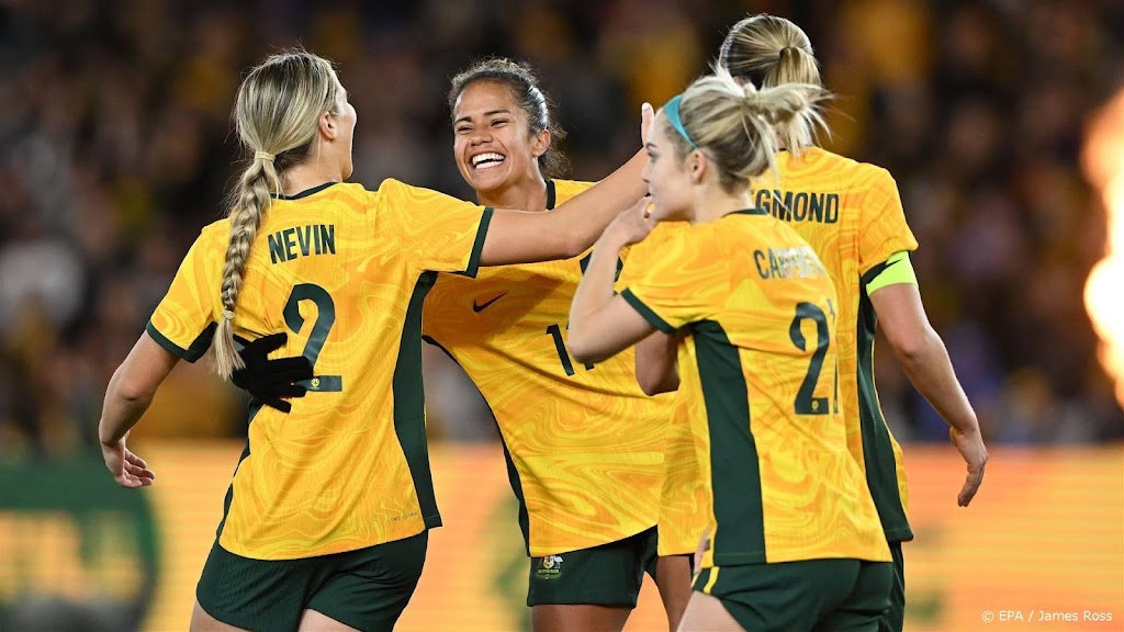 Voetbalsters Australië verslaan Frankrijk in laatste WK-oefenduel