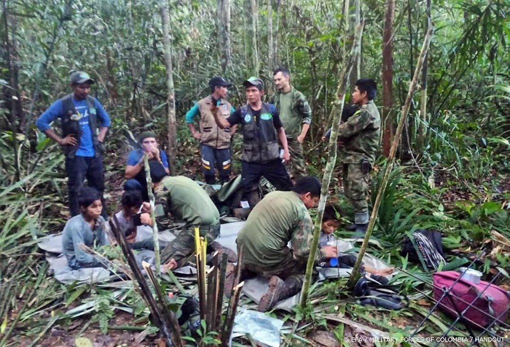 Uit Colombiaanse jungle geredde kinderen uit ziekenhuis ontslagen