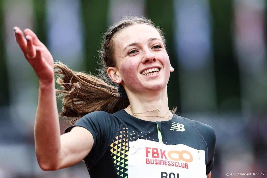 Bol verbetert haar Europees record op 400 meter horden naar 50,95