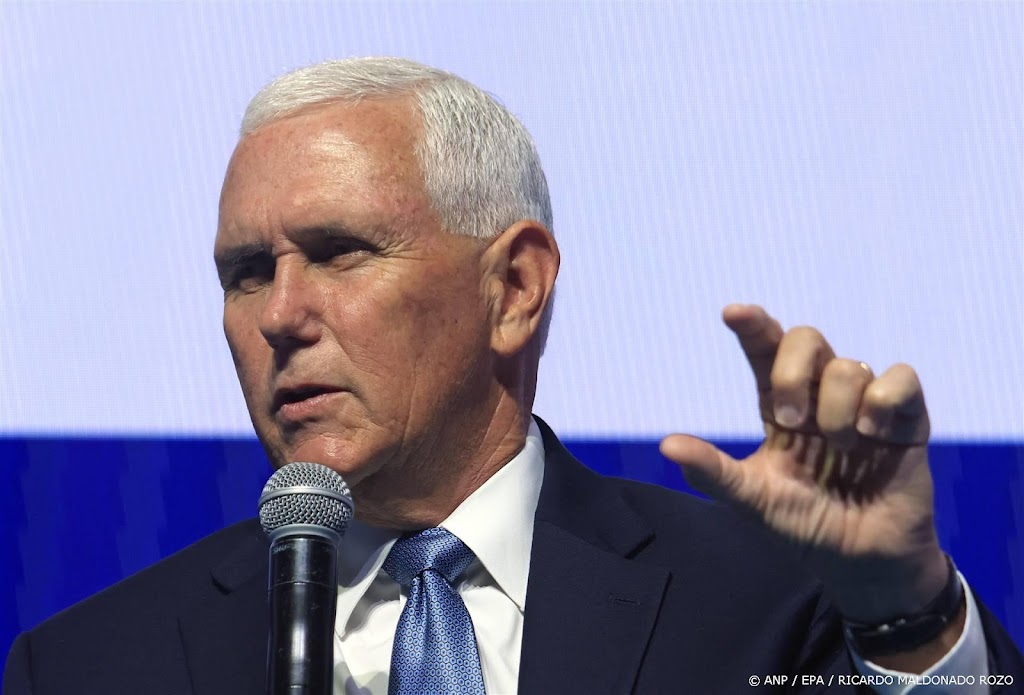 Oud-vicepresident Pence: in VS geen plaats voor politiek geweld