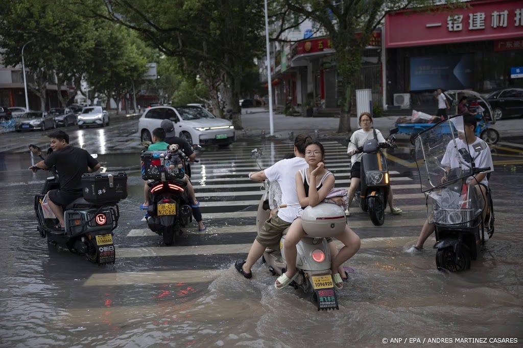 Ook in Liaoning grote evacuatie door storm Bavi
