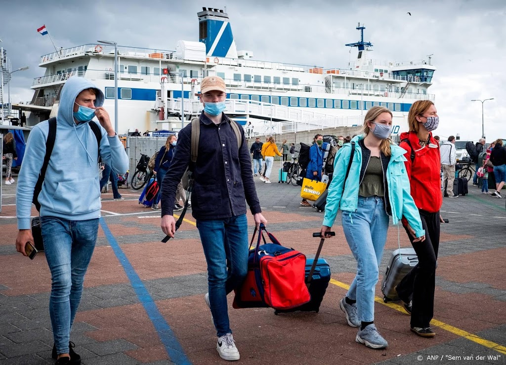 Tweede dag coronatests rond camping Appelhof op Terschelling