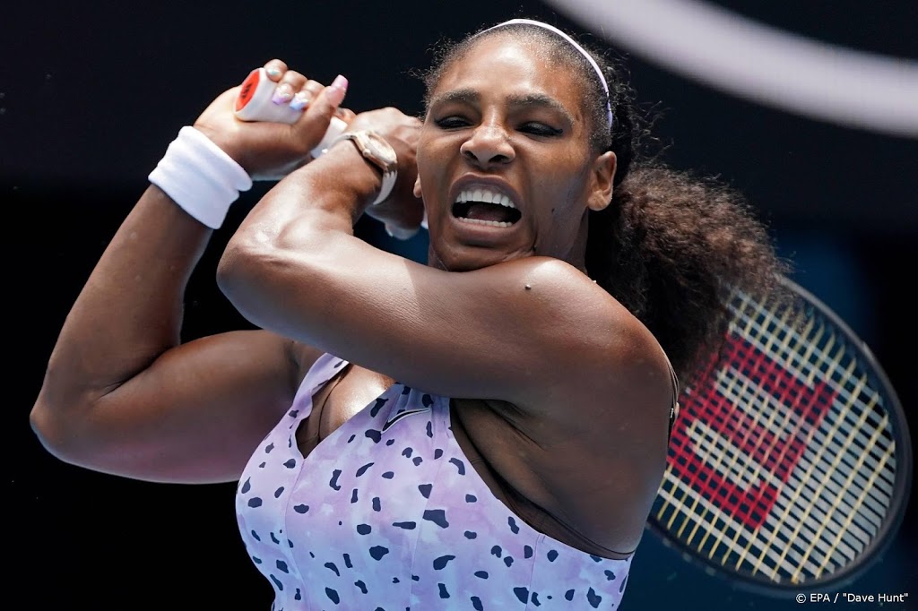 Serena Williams: zonder publiek is er toch minder spanning