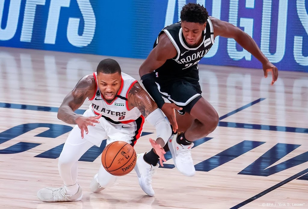 Basketballers Blazers houden in NBA kans op play-offs