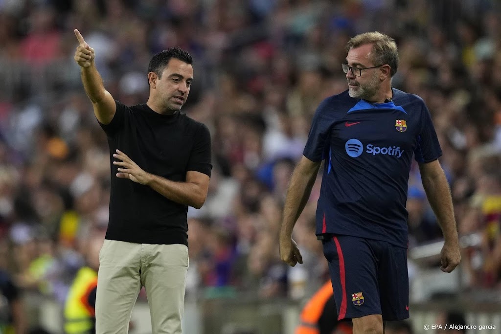 Trainer Xavi vraagt om geduld bij FC Barcelona