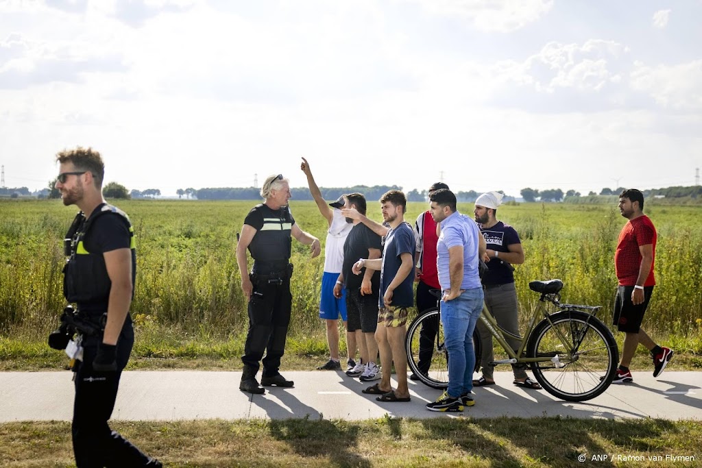 Opstootjes voor poorten van aanmeldcentrum Ter Apel