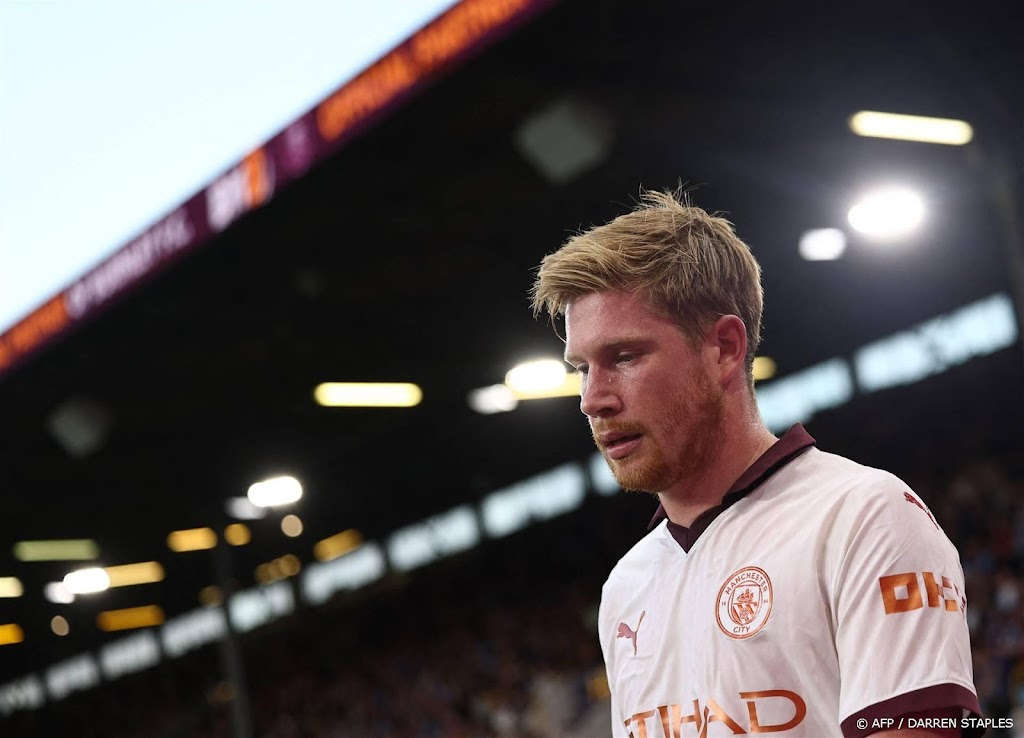 De Bruyne mist Supercup met ManCity door hamstringblessure