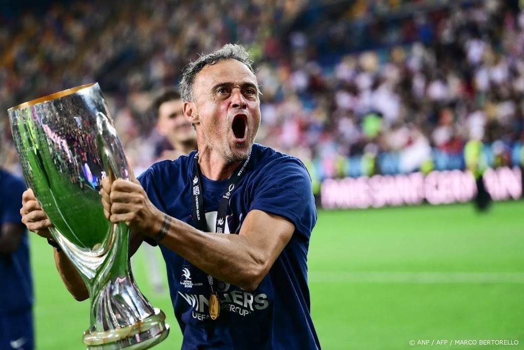 PSG-coach Luis Enrique vindt winst Europese Supercup onterecht